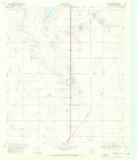 Skeen Lake 1969 topographic map thumbnail