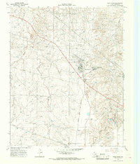 Skellytown 1963 topographic map thumbnail