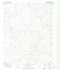 Skunk Creek 1972 topographic map thumbnail