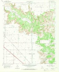 Slaton NE 1965 topographic map thumbnail