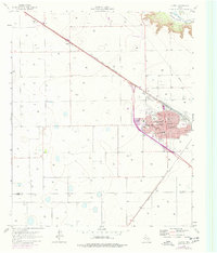 Slaton 1965 topographic map preview