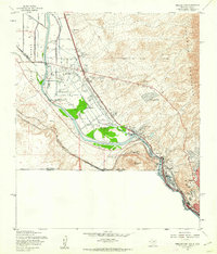 Smeltertown 1955 topographic map thumbnail