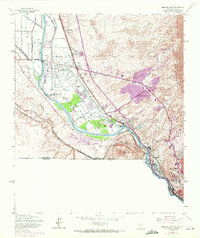 Smeltertown 1955 topographic map thumbnail