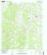 Smithville NW 1982 topographic map thumbnail