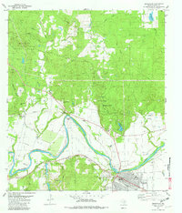 Smithville 1982 topographic map thumbnail