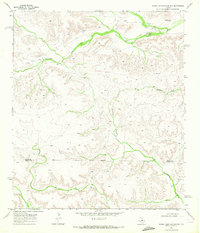 Smoky Mountain Ranch 1969 topographic map thumbnail