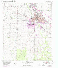 Snyder 1952 topographic map preview