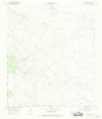 Soda Lake SE 1968 topographic map thumbnail