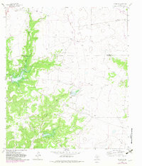 Sonora NE 1964 topographic map thumbnail