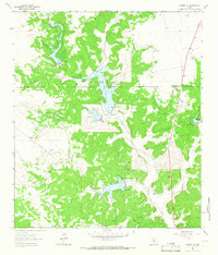 Sonora NW 1964 topographic map thumbnail