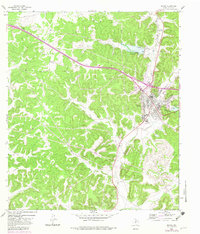 Sonora 1964 topographic map preview