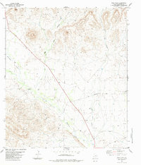 Sosa Peak 1983 topographic map thumbnail