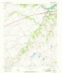 South Bosque 1965 topographic map thumbnail