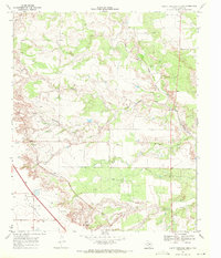 South Dokegood Creek 1968 topographic map thumbnail