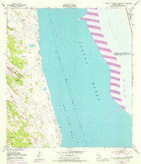 South of Potrero Lopeno NW 1952 topographic map thumbnail