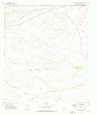 South Rector Canyon 1973 topographic map thumbnail