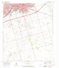 Southeast Midland 1965 topographic map thumbnail