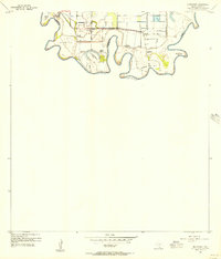Southmost 1955 topographic map thumbnail