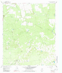 Spade Ranch 1959 topographic map thumbnail