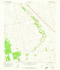 Sparenberg 1970 topographic map thumbnail