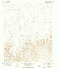Spearman SE 1973 topographic map thumbnail