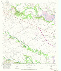 Speegleville 1957 topographic map thumbnail