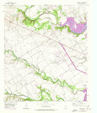 Speegleville 1957 topographic map preview