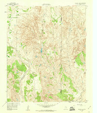 Spencer Lake 1959 topographic map thumbnail