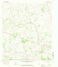 Spraberry 1965 topographic map preview