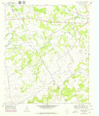 Spring Creek Gap 1956 topographic map thumbnail