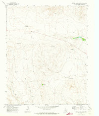 Spring Creek Ranch 1971 topographic map thumbnail
