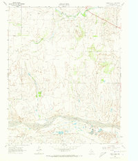 Spring Creek 1962 topographic map thumbnail