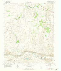 Spring Creek 1962 topographic map thumbnail