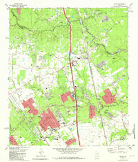 Spring 1982 topographic map thumbnail