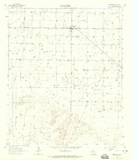 Springlake 1962 topographic map preview
