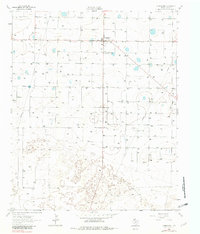 Springlake 1962 topographic map thumbnail