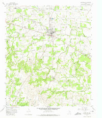 Springtown 1958 topographic map thumbnail