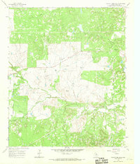 Tackett Mountain 1966 topographic map thumbnail