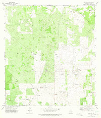 Tacubaya 1972 topographic map thumbnail