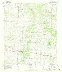 Talpa 1967 topographic map thumbnail