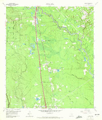 Tamina 1961 topographic map thumbnail