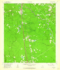 Tamina 1961 topographic map thumbnail