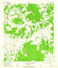 Tanglewood 1960 topographic map preview
