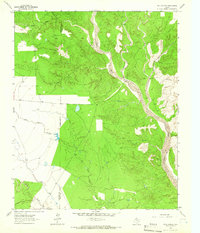 Tate Arroyo 1963 topographic map thumbnail