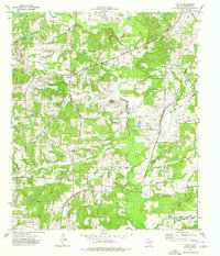 Tecula 1973 topographic map preview