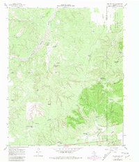 Tee Pee City 1966 topographic map thumbnail