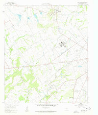 Tehuacana 1960 topographic map thumbnail