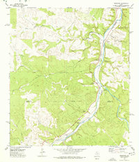 Telegraph 1974 topographic map preview