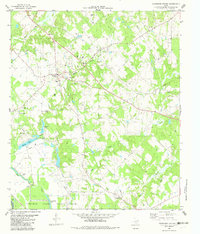Tennessee Colony 1982 topographic map thumbnail