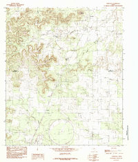 Tennyson 1984 topographic map thumbnail